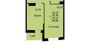 Продам в новостройке 3-ую квартиру ул. Репина, 42. Репина Парк ЖК, Екатеринбург